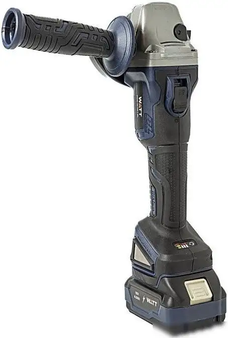 Угловая шлифмашина WATT WWS-18/125-1 BL 4.018.125.01 (с 2-мя АКБ) – фото товара