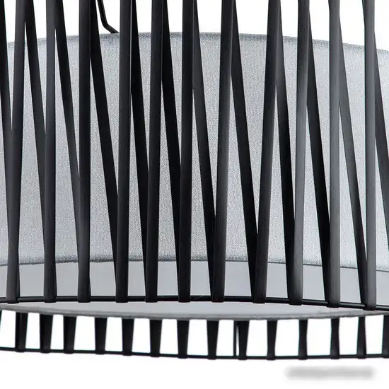 Подвесная люстра Escada Zambeze 10181/3S E27*60W Black/Silver – фото товара