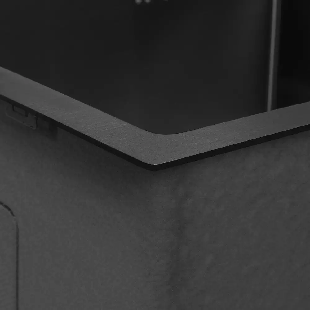 Кухонная мойка ARFEKA Eco AR PVD Nano Decor Millet Grains 70x50 (черный) - фото товара