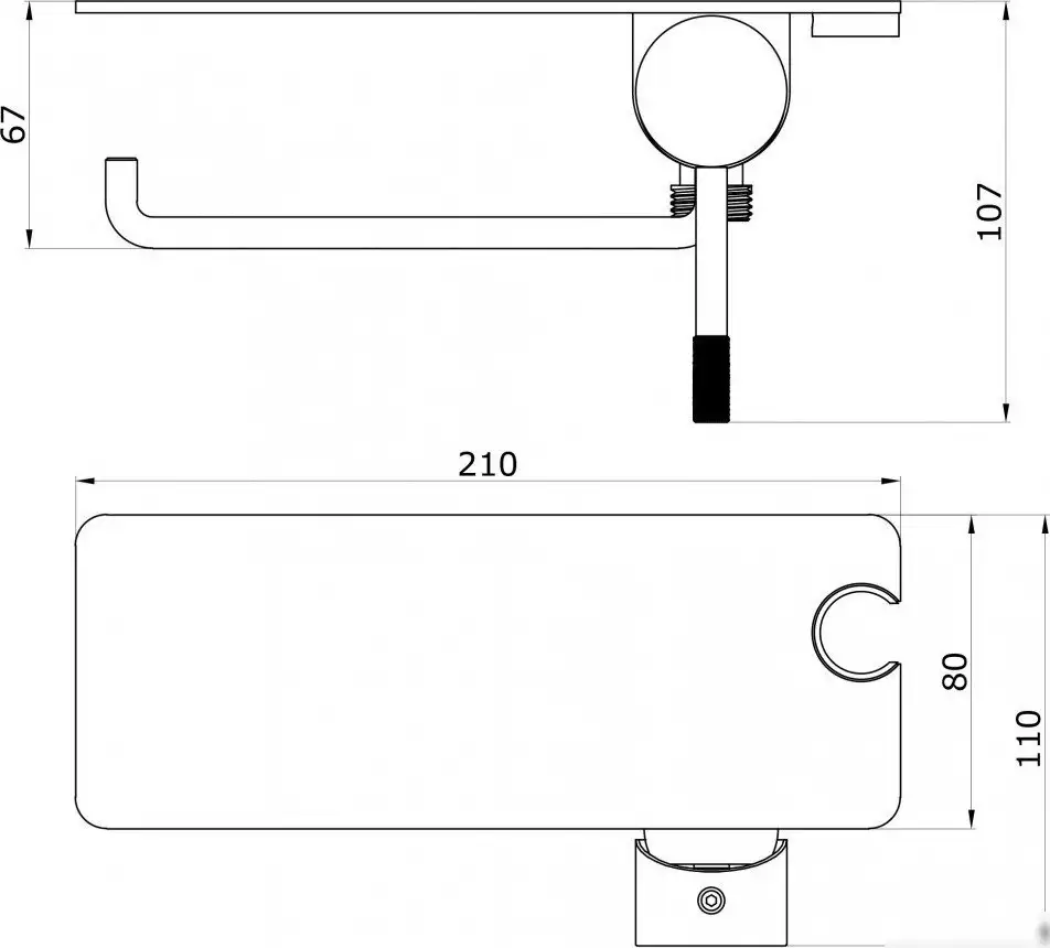 Гигиенический душ Vieir V403052 - фото товара