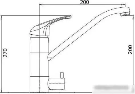 Смеситель Wisent W4298A - фото товара