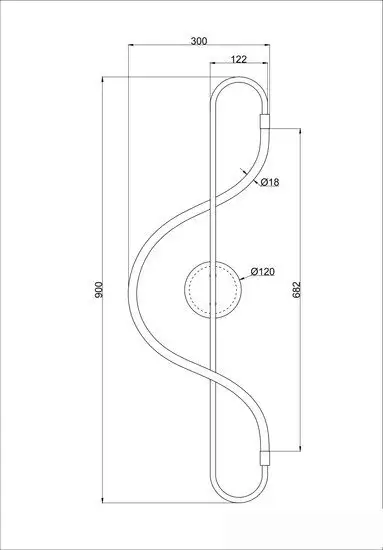 Бра Arte Lamp Klimt A2850AP-13BK – фото товара