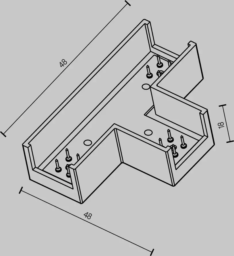 Коннектор питания шинопровода Maytoni Technical TRA160CT-11B – фото товара