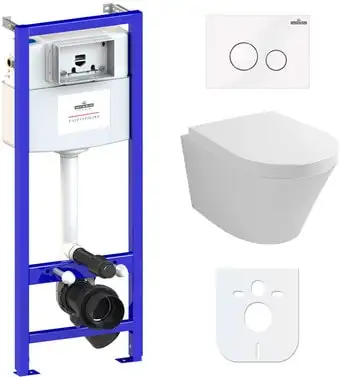 Унитаз Lavinia Boho Relfix Biore Rimless 6 в 1 77040107 - изображение в каталоге