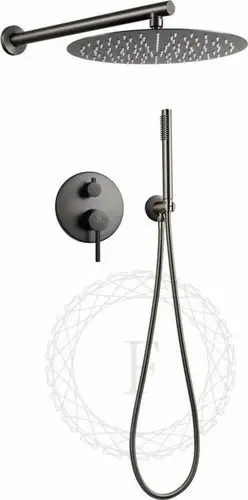 Душевая система Filarete Roun FL1023 (графит)