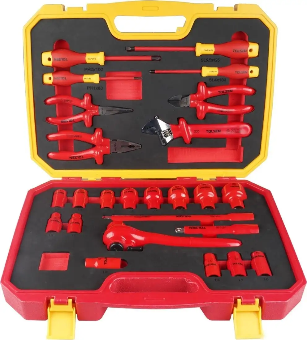 Универсальный набор инструментов Tolsen TTV83825 (25 предметов) – фото товара