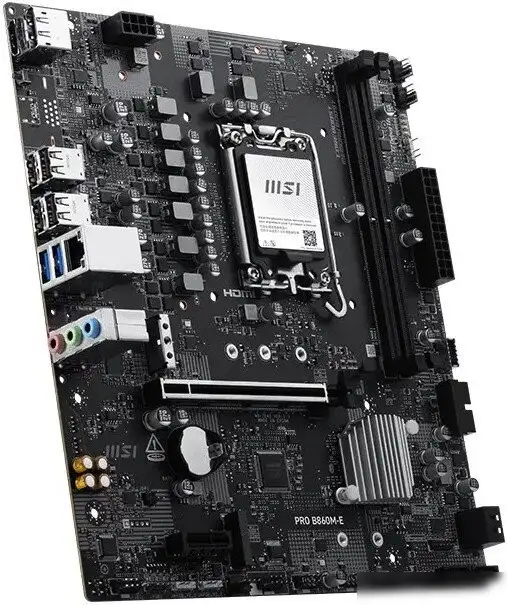 Материнская плата MSI Pro B860M-E – фото товара