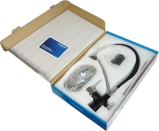 Смеситель Ledeme L4855B-2 (хром/черный) - фото товара