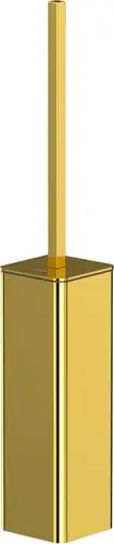 Ершик для унитаза Whitecross Cubo CU2476GLB (брашированное золото) – изображение в каталоге