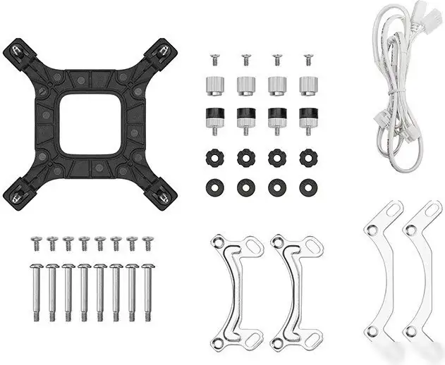Система жидкостного охлаждения для процессора DeepCool LE240 PRO WH R-LE240PRO-WHAMMC-G-1 – фото товара
