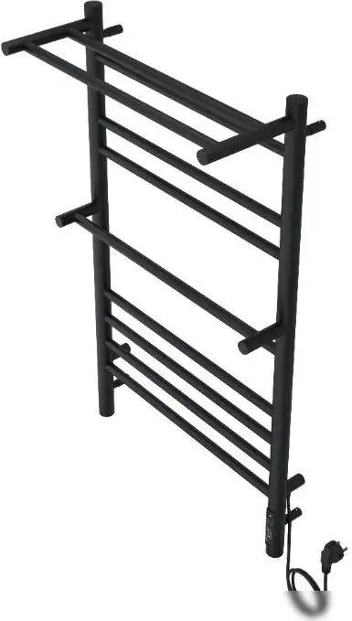 Полотенцесушитель Aquatek Альфа П10 500x900 (Quick Touch, черный муар) - фото товара