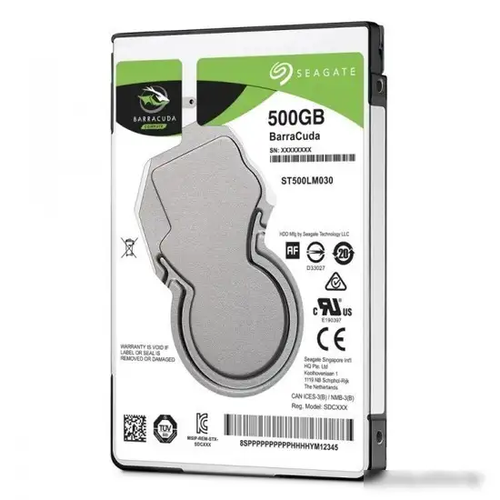 Жесткий диск Seagate Barracuda 500GB [ST500LM030] – фото товара