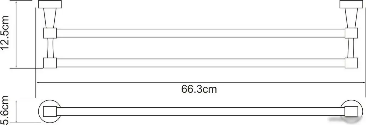 Держатель для полотенца Wasserkraft Isen K-4040 – фото товара