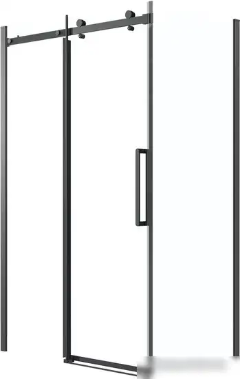 Душевой уголок Grossman Classic 130x90x195 120.K33.04.1390.21.00 (черный матовый/прозрачное стекло)