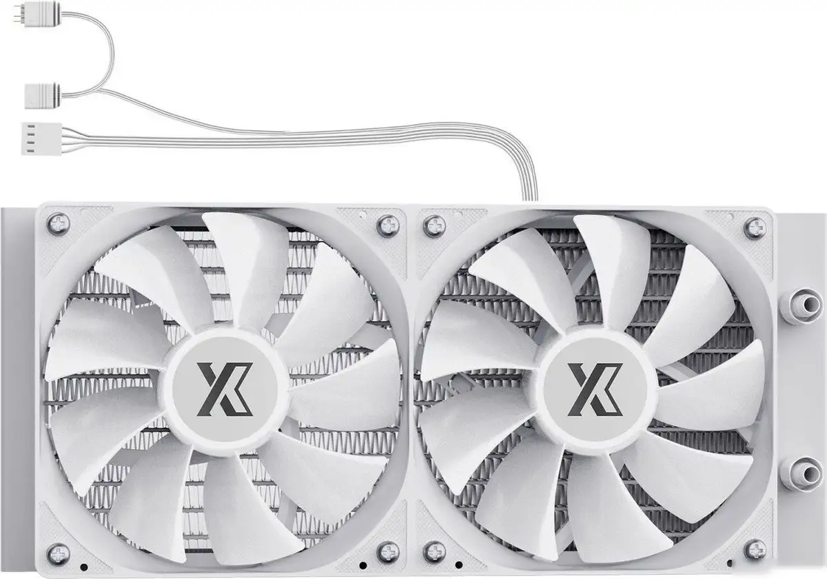 Система жидкостного охлаждения для процессора XASTRA LP240 ARGB WH – фото товара