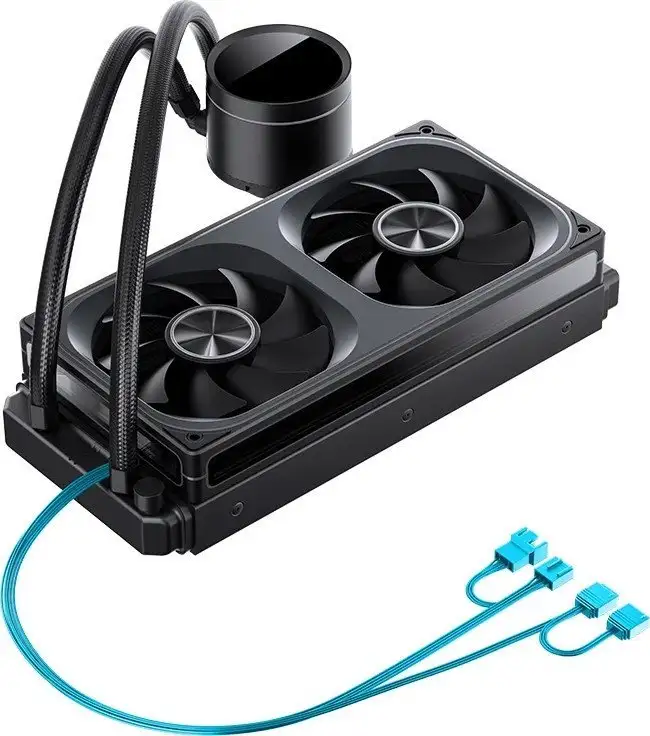 Система жидкостного охлаждения для процессора Jonsbo TH-240 (черный) – фото товара