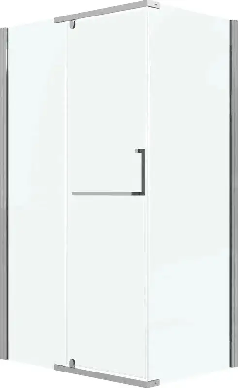 Душевая стенка Grossman Pragma 80x195 200.K33.03.80.10.00 (хром/стекло прозрачное) - фото товара