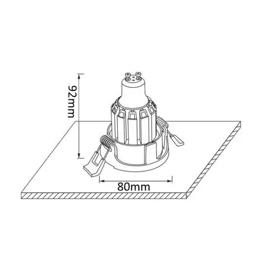Точечный светильник Crystal Lux CLT 002C1 WH – фото товара