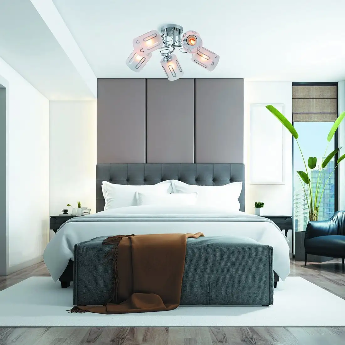 Люстра средней высоты Escada Calluna 1120/5PL – фото товара