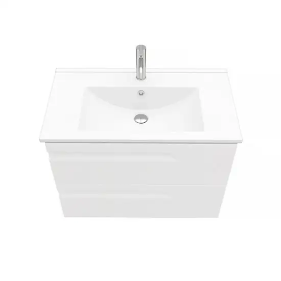 Laparet Тумба под умывальник Atlas 80 (белый матовый) – фото товара