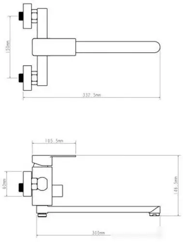Смеситель Econoce EC0217BL - фото товара