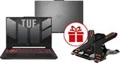 Игровой ноутбук ASUS TUF Gaming A17 2023 FA707NVR-HX010 + подставка ICE COOREL E5 (черный) – изображение в каталоге