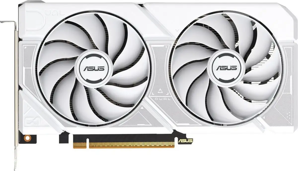 Видеокарта ASUS Dual GeForce RTX 5060 8GB GDDR7 White OC Edition DUAL-RTX5060-O8G-WHITE – фото товара