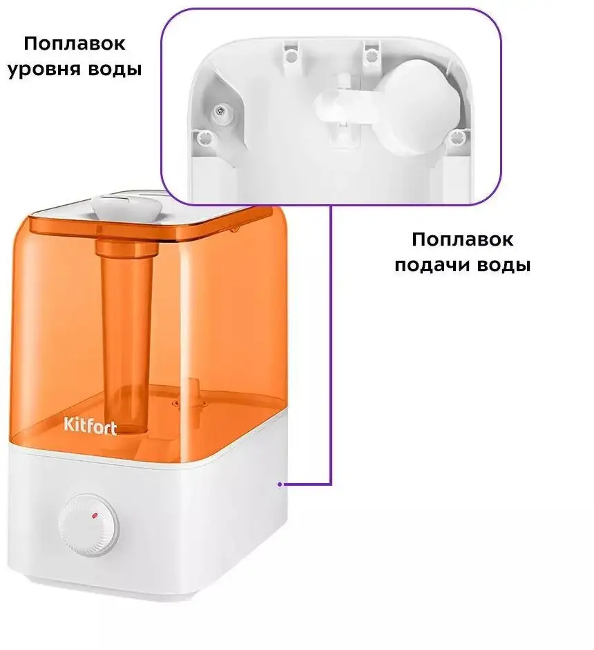 Увлажнитель воздуха Kitfort KT-3814 - фото товара