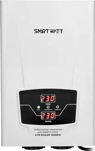 Стабилизатор напряжения SmartWatt AVR Boiler 1500RW – изображение в каталоге