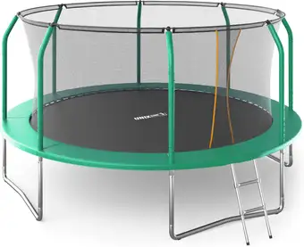 Батут Unix Line Supreme Basic 14 ft (green)