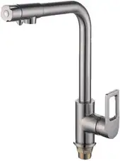 Смеситель FRAP H72 F4372-5 (матовый хром) - изображение в каталоге