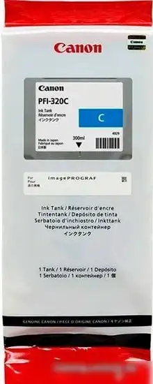 Картридж Canon PFI-320C – фото товара