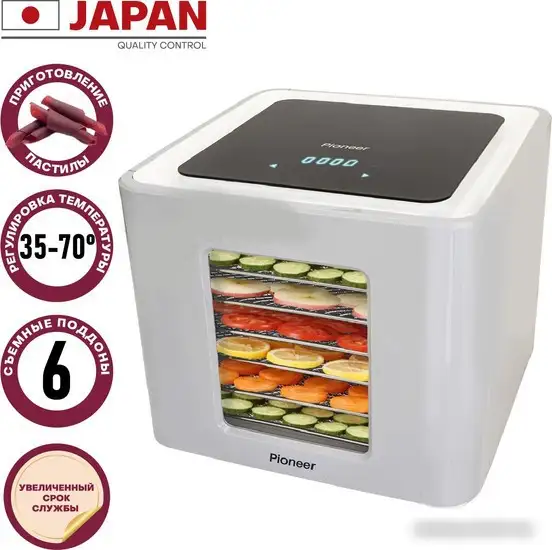 Сушилка для овощей и фруктов Pioneer FD907D - фото товара