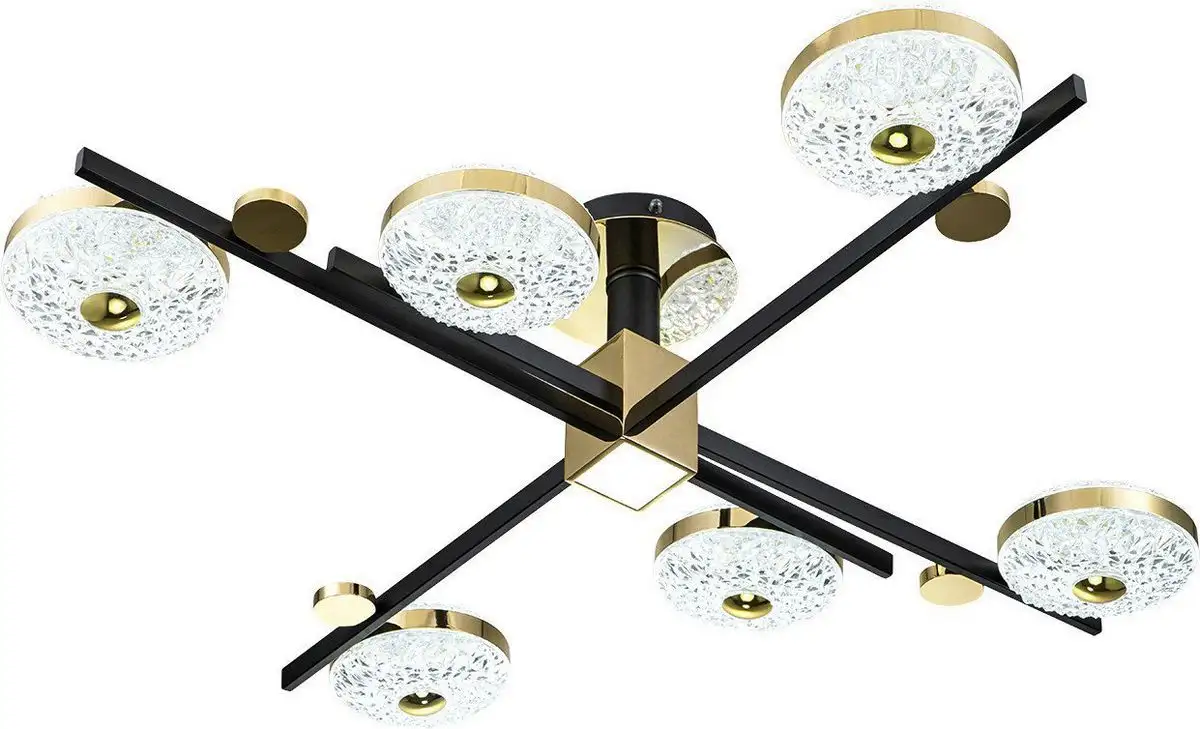 Люстра средней высоты Escada Divita 10219/6 LED*78W Black/Gold – фото товара