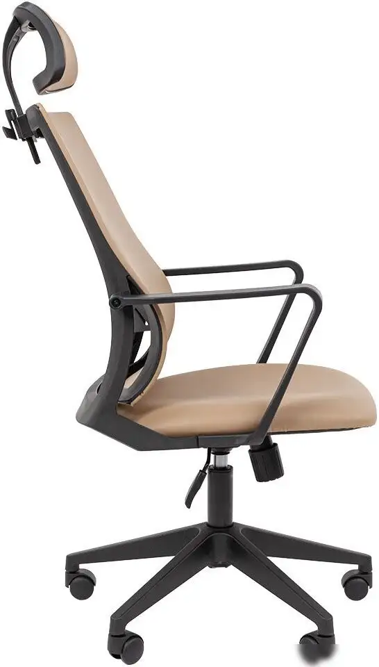Офисное кресло CHAIRMAN 545 (экокожа бежевый) – фото товара