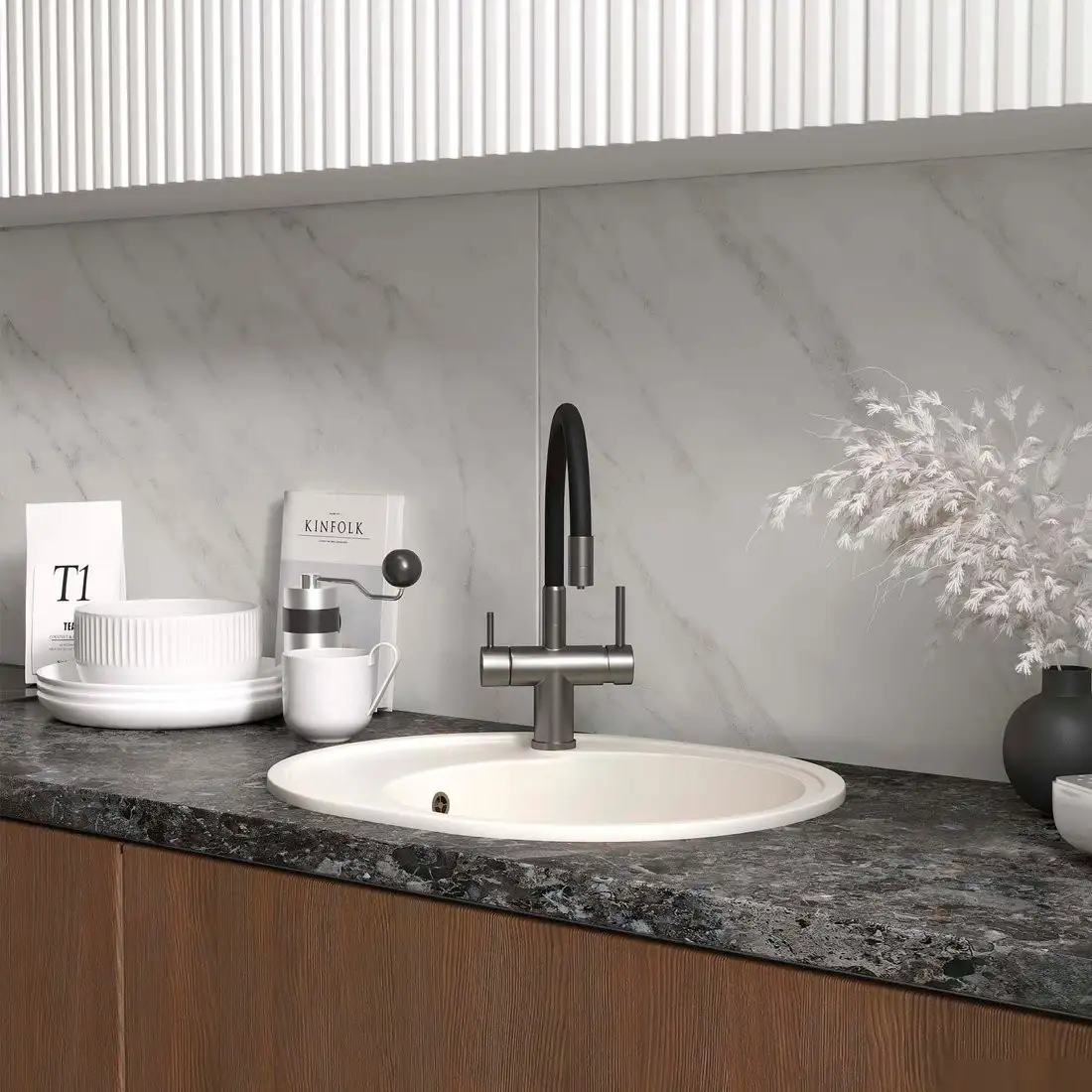 Кухонная мойка Reflexion Allonge RF0658WH - фото товара