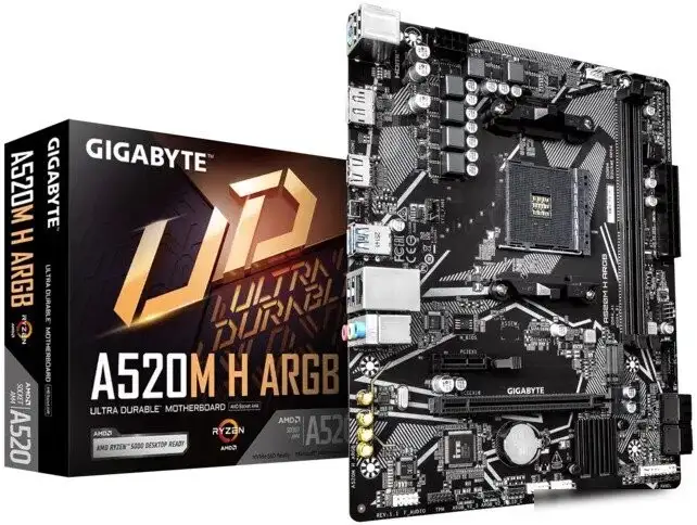 Материнская плата Gigabyte A520M H ARGB (rev. 1.1) – фото товара