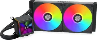 Система жидкостного охлаждения для процессора Lian Li Galahad II LCD 280 G89.GA2ALCD28B.00 – изображение в каталоге
