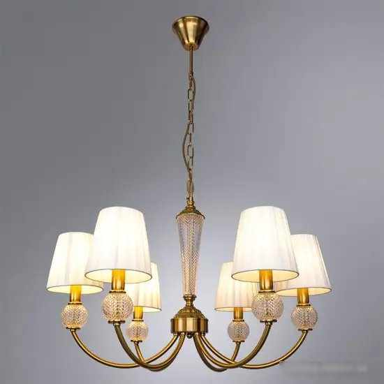 Люстра средней высоты Arte Lamp Gracie A7301LM-6PB – фото товара