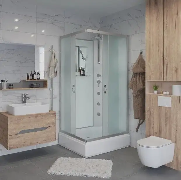 Душевая кабина Niagara NG-33084-14QBKTG 100x80x210 (матовое стекло) - фото товара