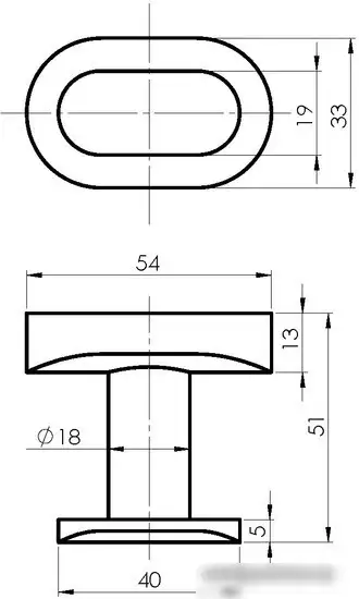 Набор для туалета Rubineta Este 670117 (хром) – фото товара