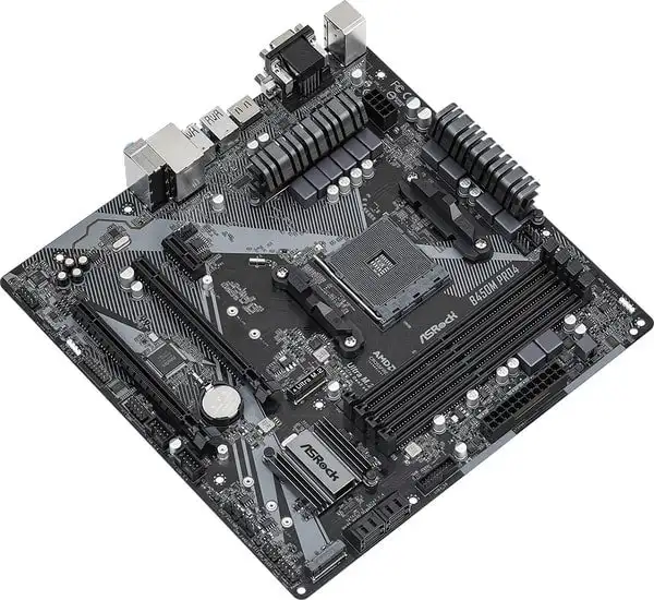 Материнская плата ASRock B450M Pro4 R2.0 – фото товара