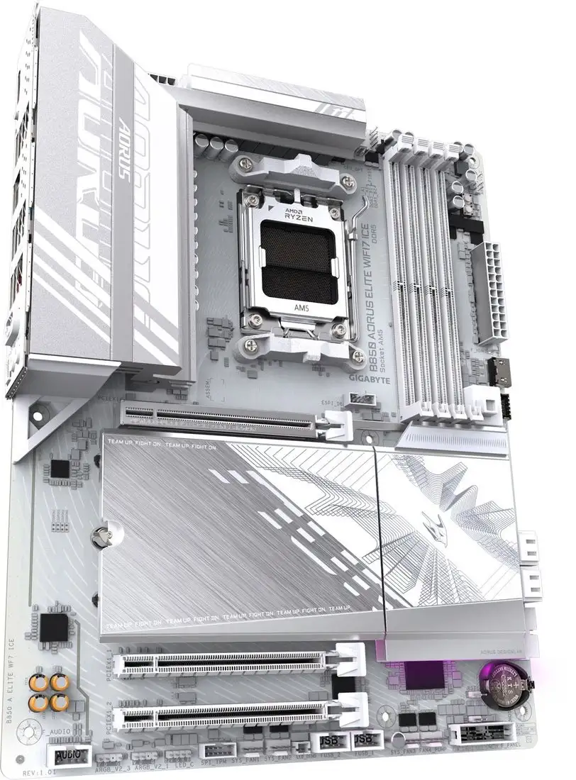 Материнская плата Gigabyte B850 Aorus Elite WiFi7 Ice (rev. 1.1) – фото товара
