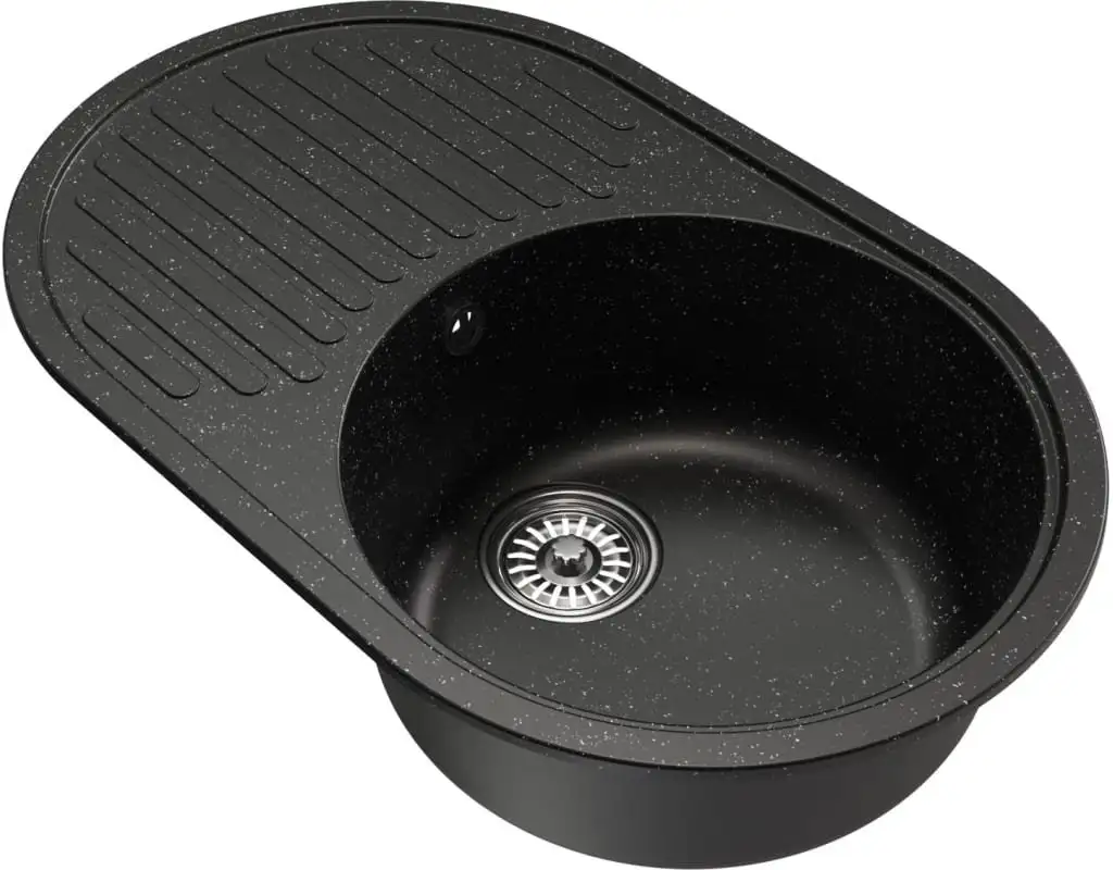 Кухонная мойка Mixline ML-GM16 551926 (черный) - фото товара