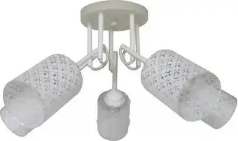 Люстра средней высоты Элетех Джаз 151 НПБ 01-5х60-136 Е27 1005404992 (белый) – изображение в каталоге