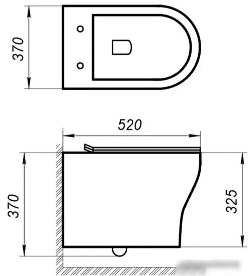 Унитаз BelBagno Acqua BB340CHR - фото товара