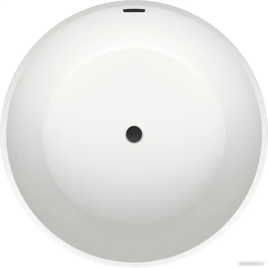 Ванна Wellsee Crepe de France 130x130 236701003 (отдельностоящая ванна белый глянец, экран, ножки, сифон-автомат матовый черный) - фото товара