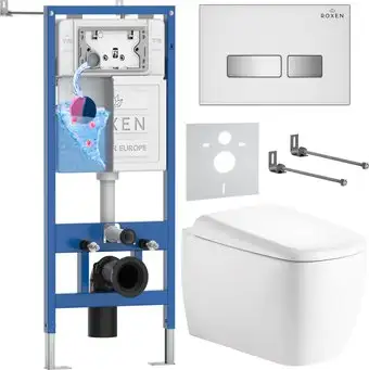 Унитаз подвесной Roxen StounFix Dual Fresh 968524 - изображение в каталоге