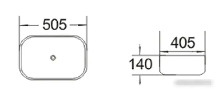 Умывальник SantiLine SL-1046 - фото товара