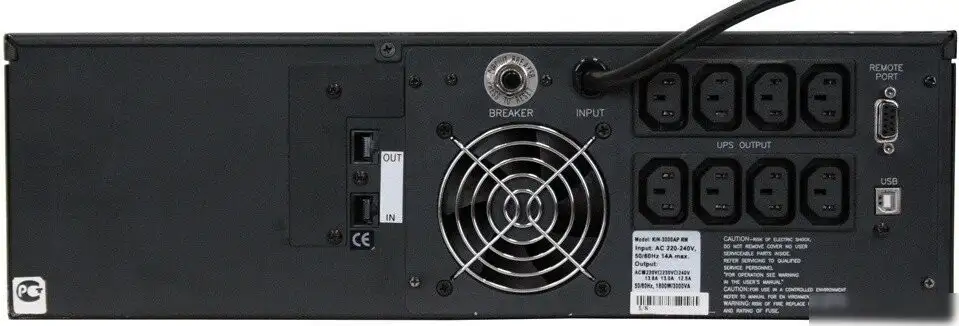 Источник бесперебойного питания Powercom King Pro RM KIN-2200AP LCD – фото товара